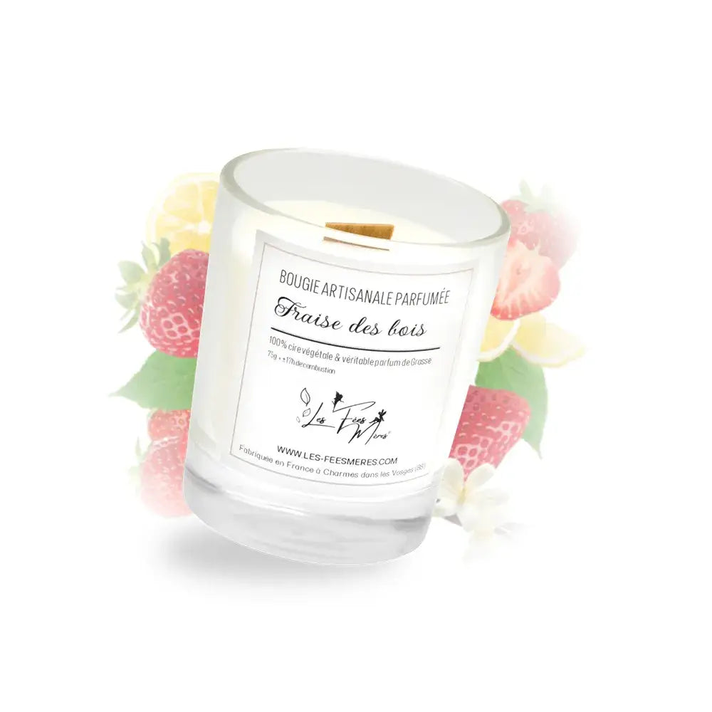 Petite bougie parfumée Fraise des bois
