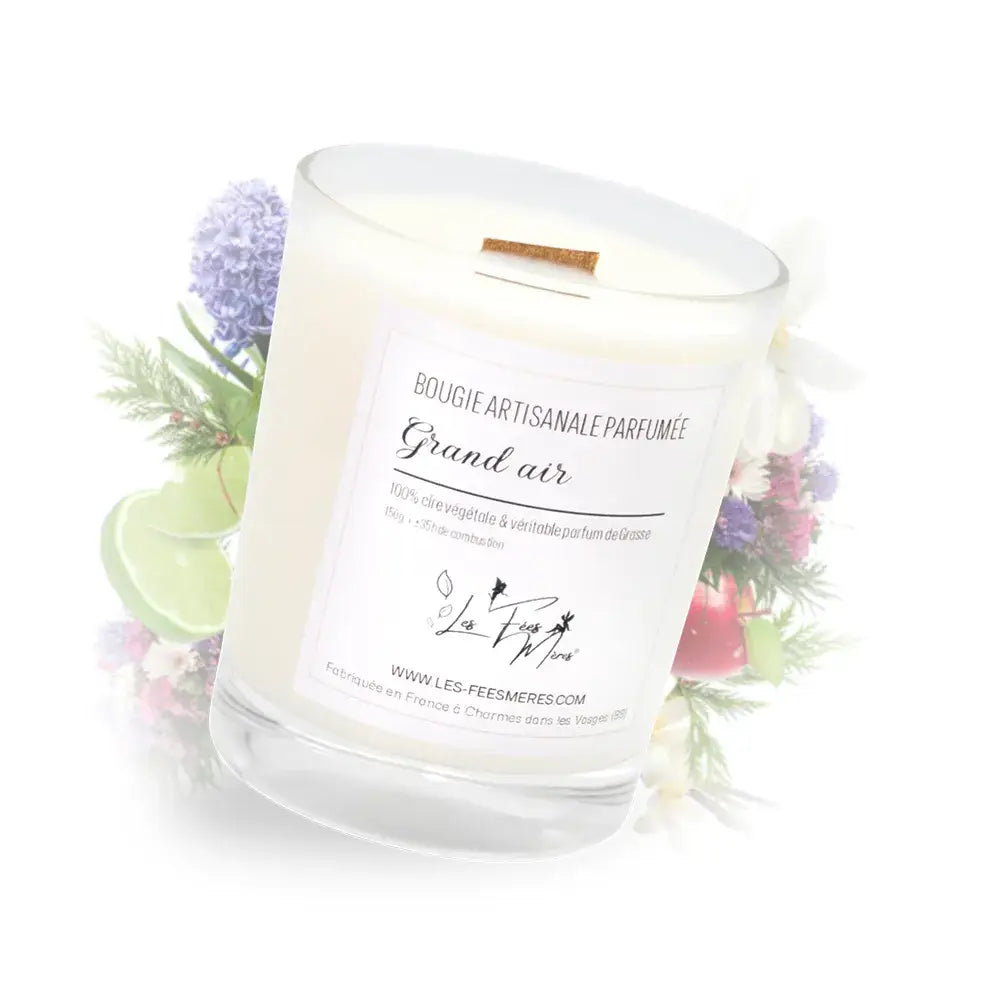 Bougie parfumée grand air