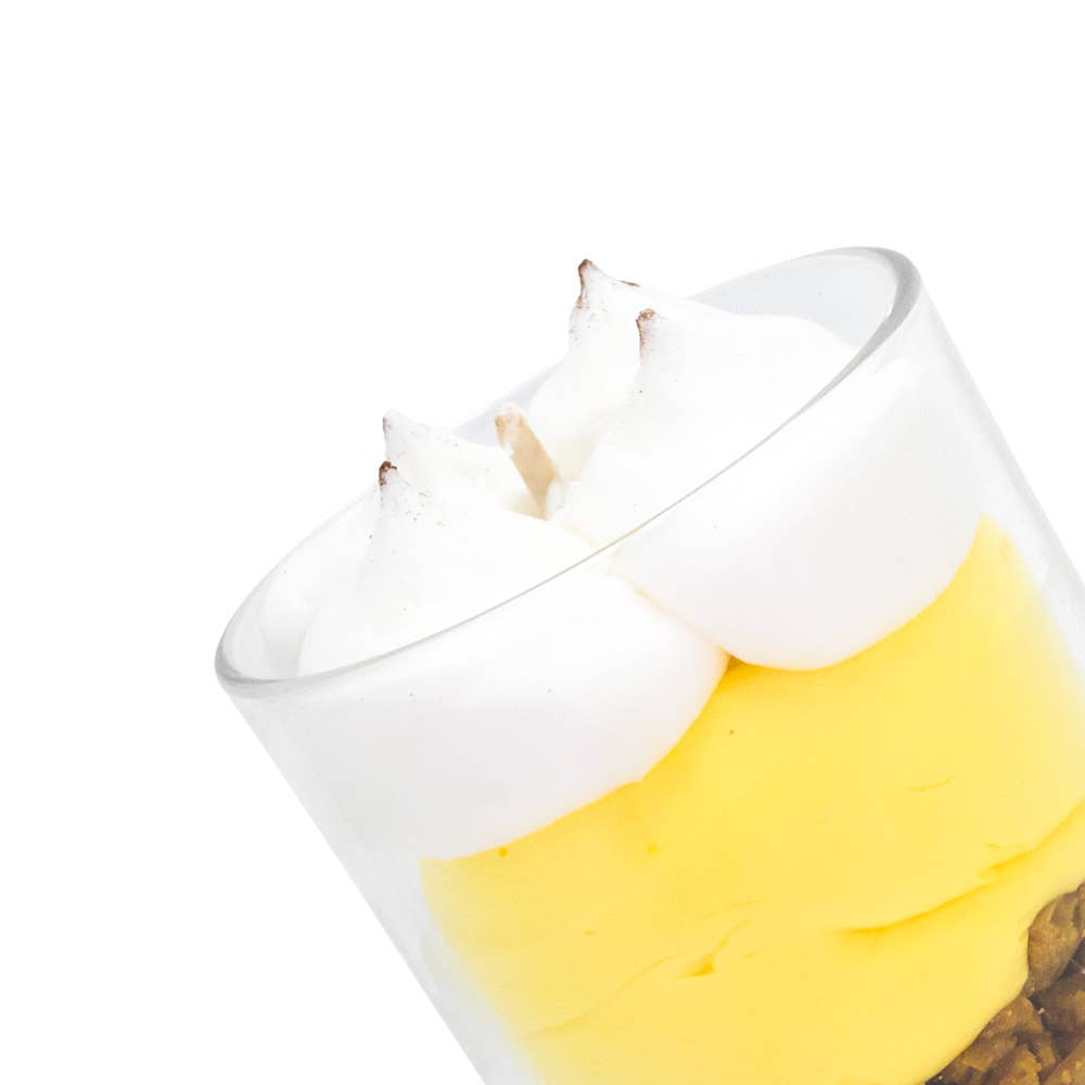 Bougie gourmande citron meringué