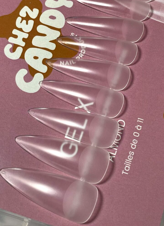 Capsules Américaines GEL X – Forme Amande