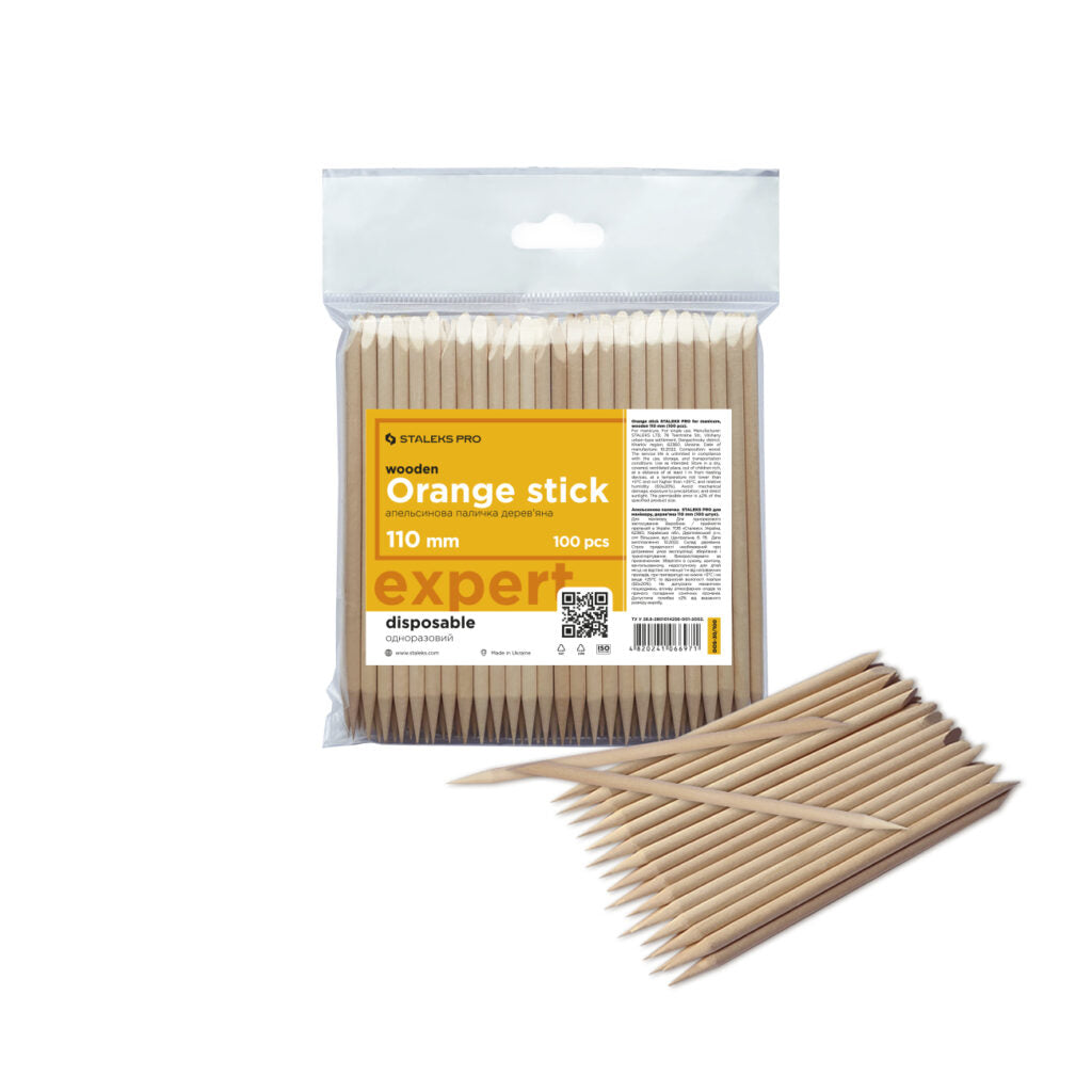 Bâton en bois EXPERT 110 mm (100 pièces)