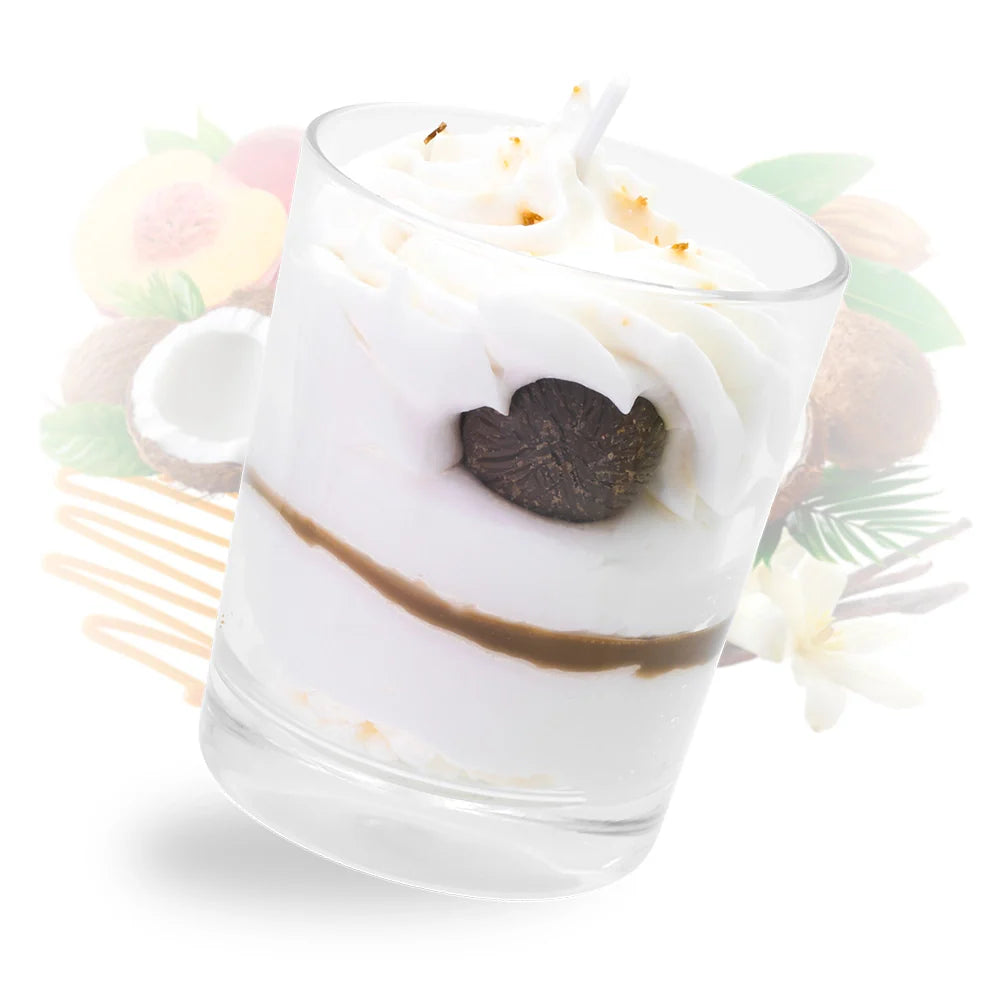 Grande bougie Noix de Coco