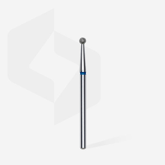 Foret diamanté « boule » BLEU, diamètre de tête 2.5 mm