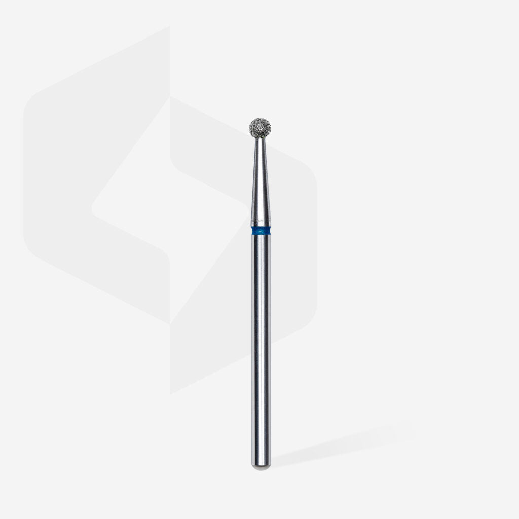 Foret diamanté « boule » BLEU, diamètre de tête 2.5 mm