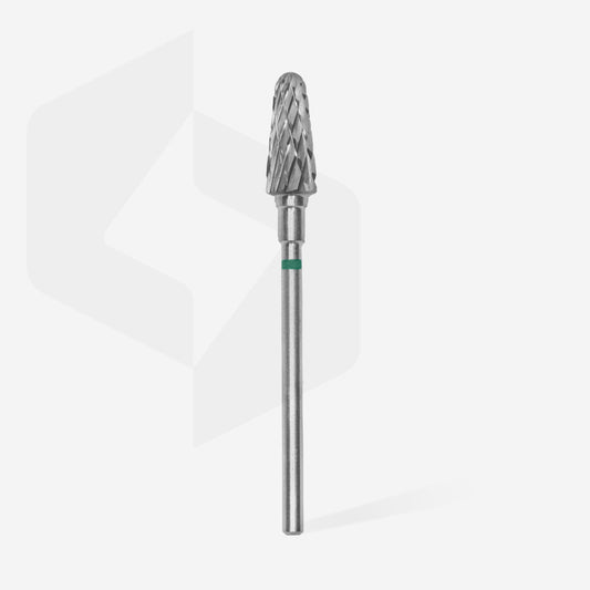 Foret en carbure, « frustum », vert, diamètre de la tête 6 mm/partie active 14 mm
