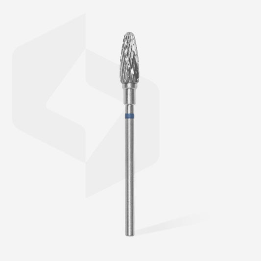 Foret en carbure, « maïs », bleu, diamètre tête 5 mm, partie active 13 mm
