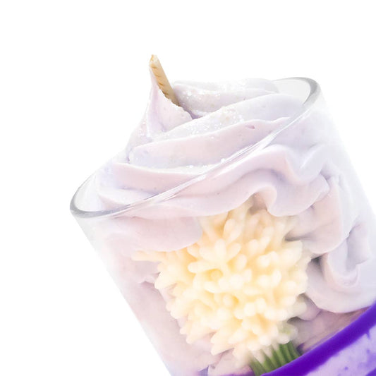 Bougie gourmande lilas