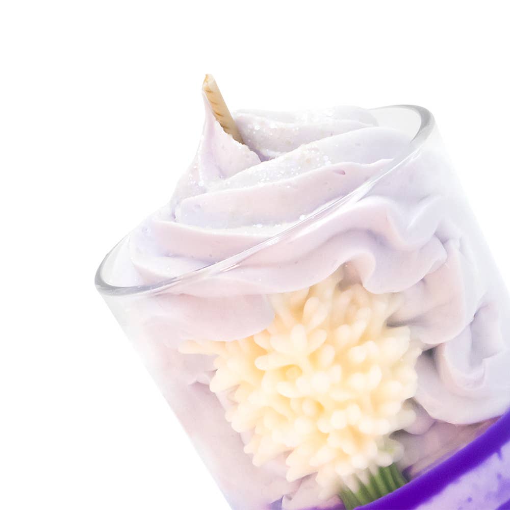 Bougie gourmande lilas
