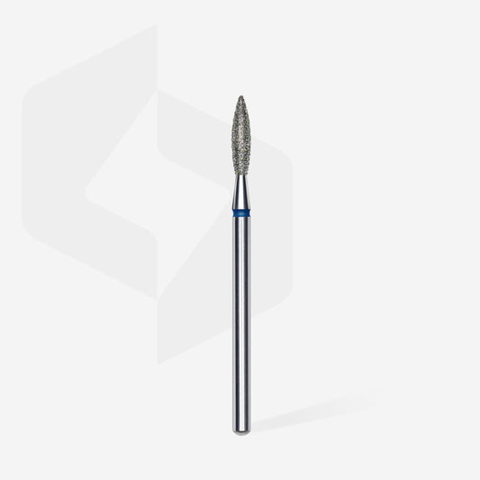 Foret diamanté « flamme », bleu, diamètre tête 2.3 mm, partie active 10 mm