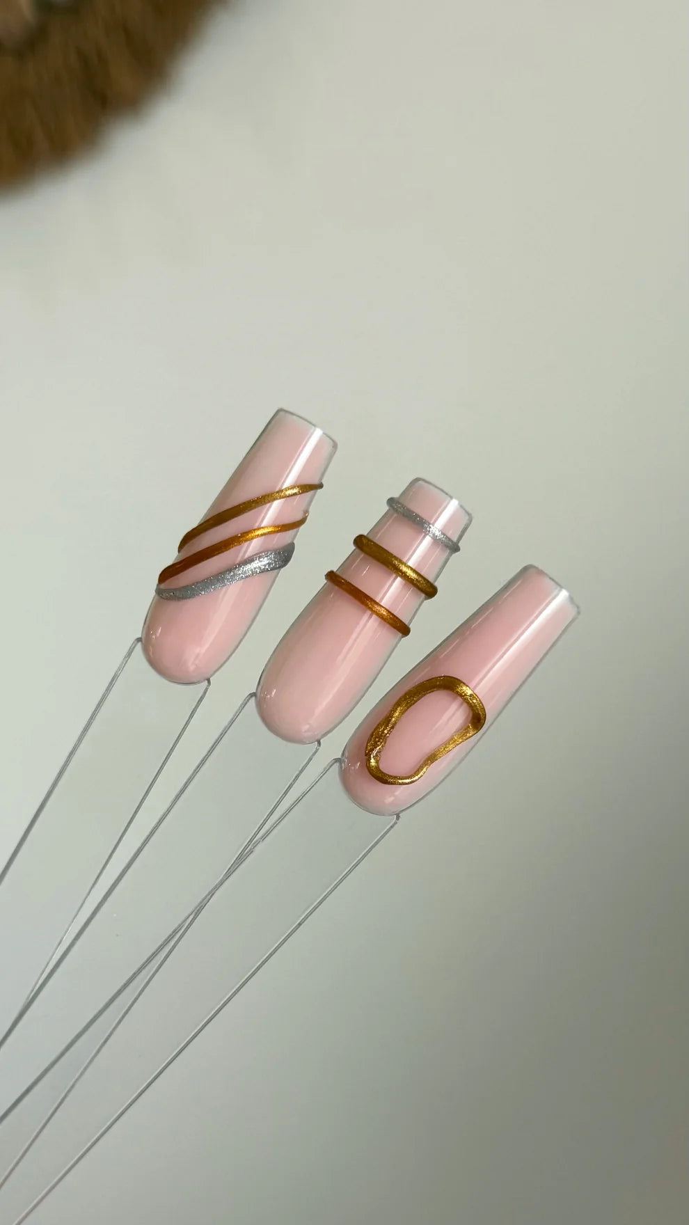 Swirl gel 3D -Bronze