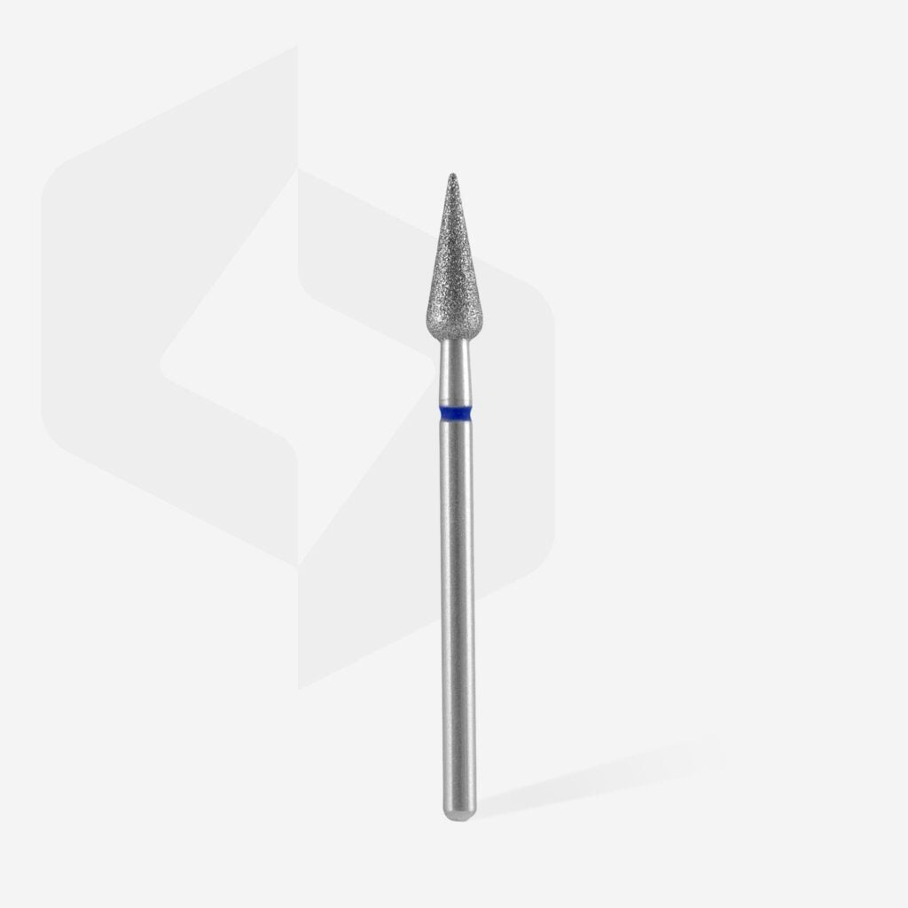 Foret diamanté « tulipe », bleu, diamètre tête 4 mm, partie active 12 mm