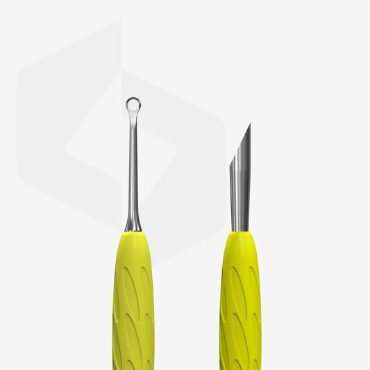 Pousse-cuticules Gummy avec poignée en silicone UNIQ 11 TYPE 2