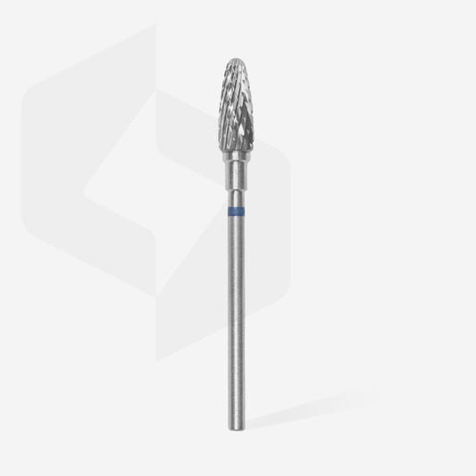 Foret en carbure, « maïs », bleu, diamètre tête 4 mm, partie active 14 mm