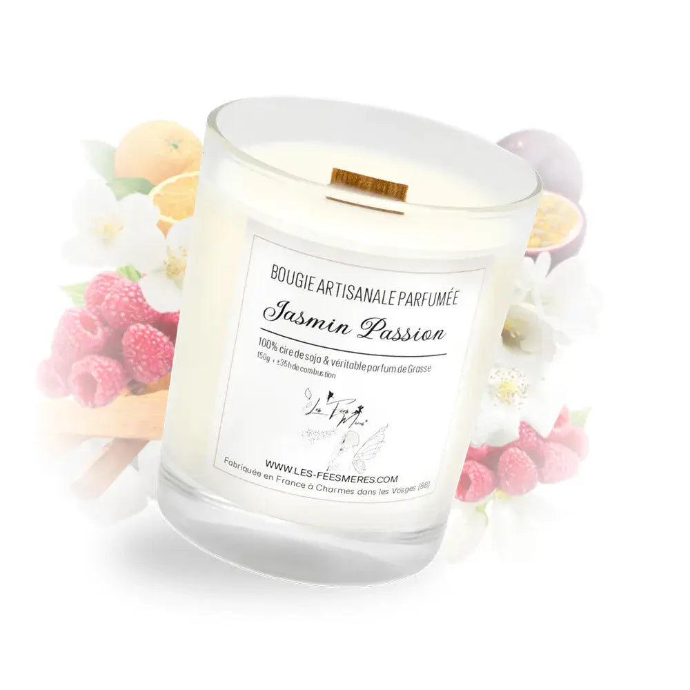 Bougie parfumée jasmin passion