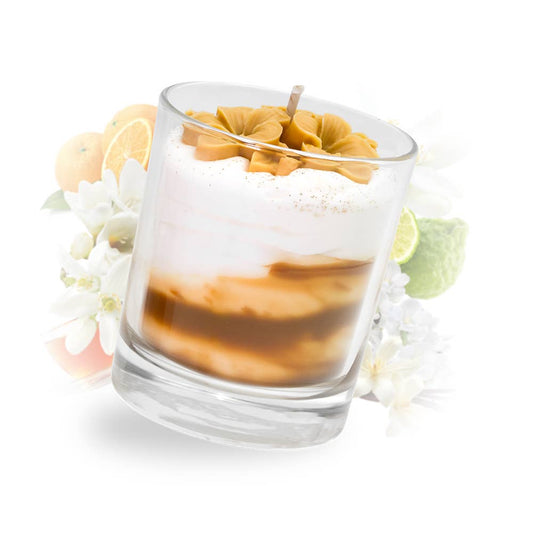 Bougie gourmande fleur d'oranger