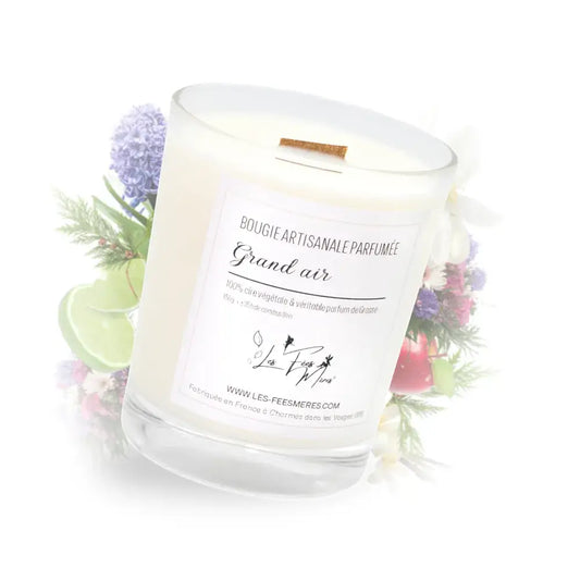 Bougie parfumée grand air