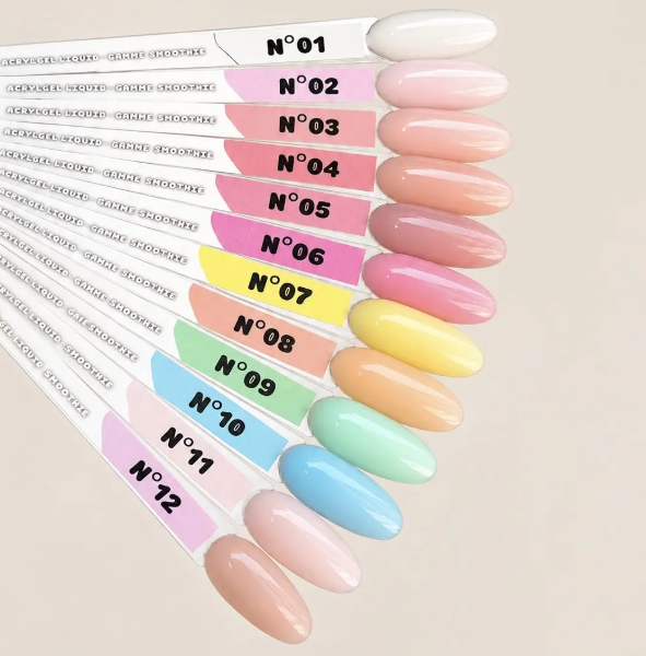 Acryglam liquides – Gamme SMOOTHIE