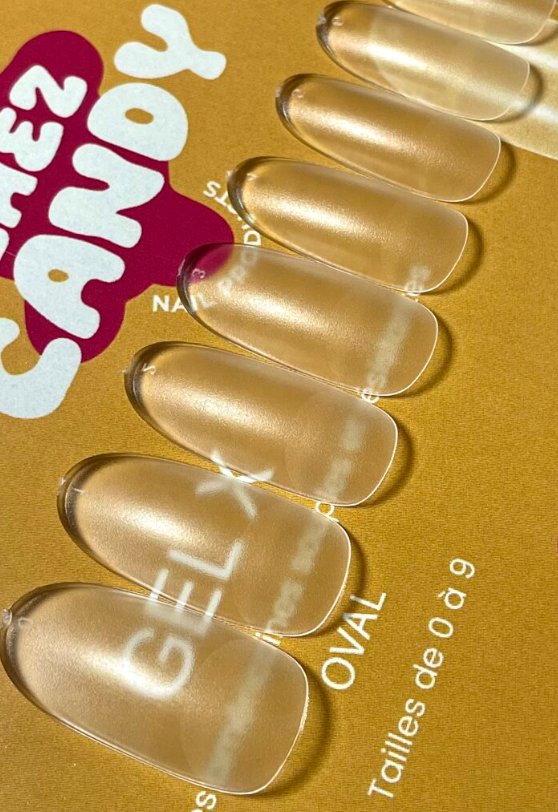 Capsules Américaines GEL X – Forme Ovale