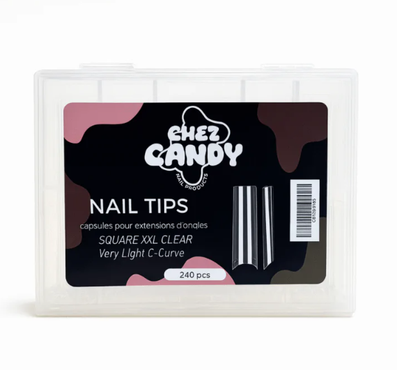 Nail Tips – SQUARE XXL LIGHT C-CURVE