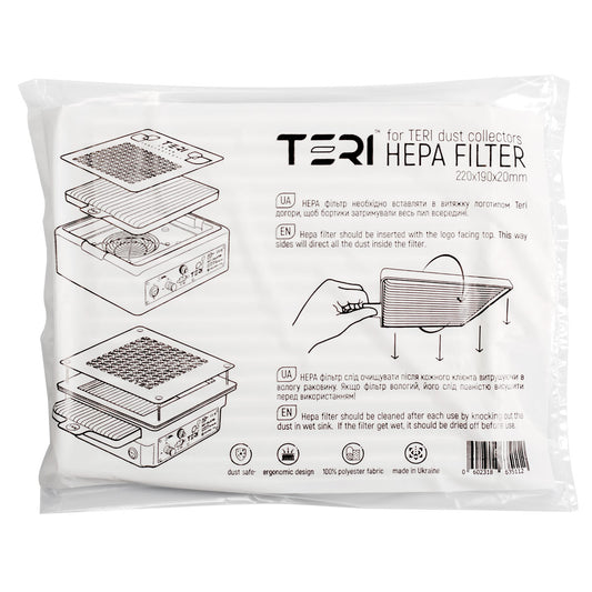 Filtre HEPA universel pour aspirateurs Teri
