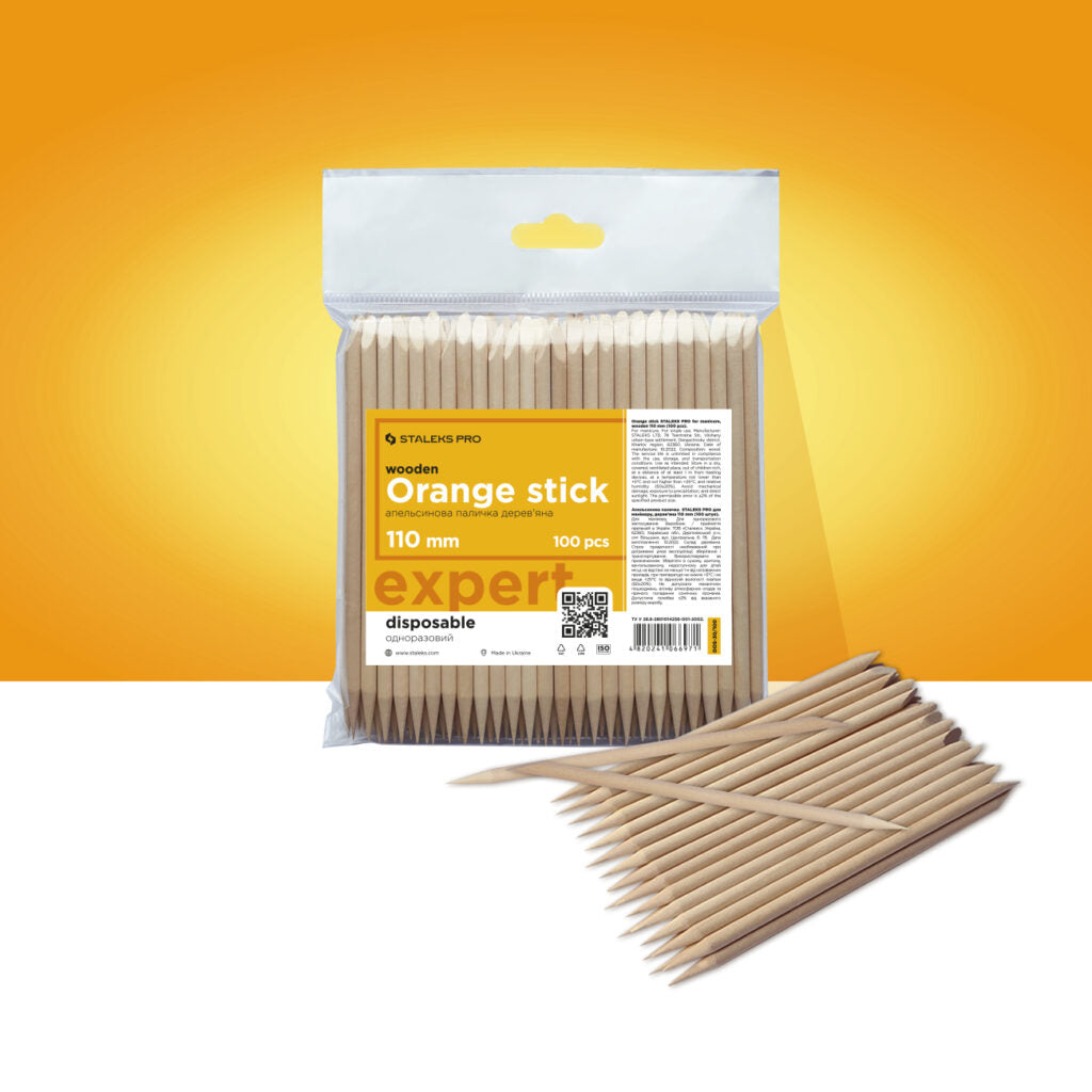 Bâton en bois EXPERT 110 mm (100 pièces)