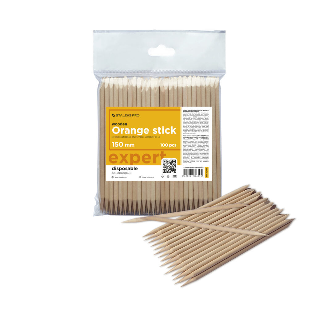 Bâton en bois EXPERT 150 mm (100 pièces)