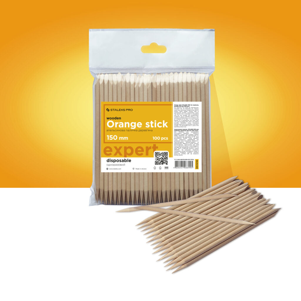 Bâton en bois EXPERT 150 mm (100 pièces)