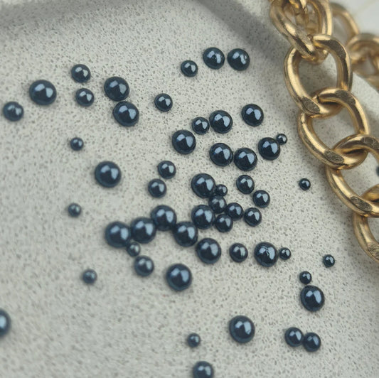 Demi-perles Black Nacré