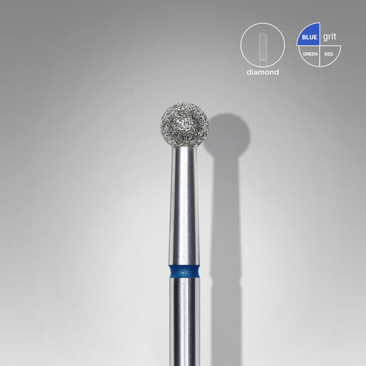 Foret diamanté « boule » BLEU, diamètre de tête 3.5 mm