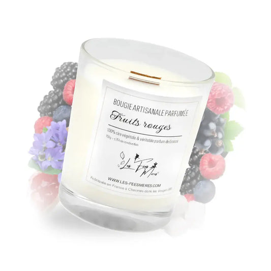 Bougie parfumée fruits rouges