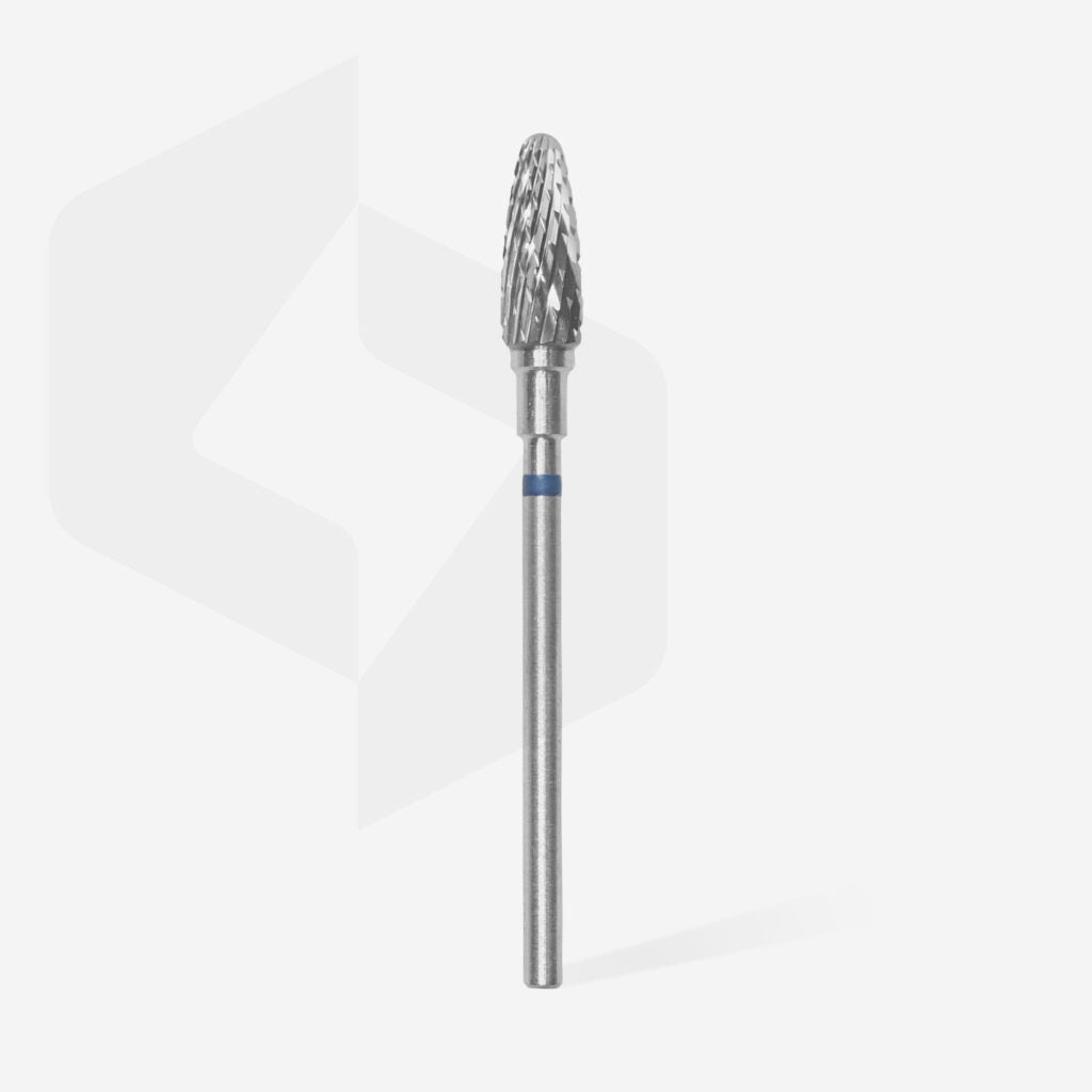 Foret en carbure, « maïs », bleu, diamètre tête 5 mm, partie active 13 mm