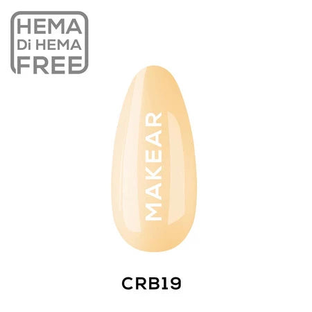 Rubber Base Color CRB19 Nude Yellow