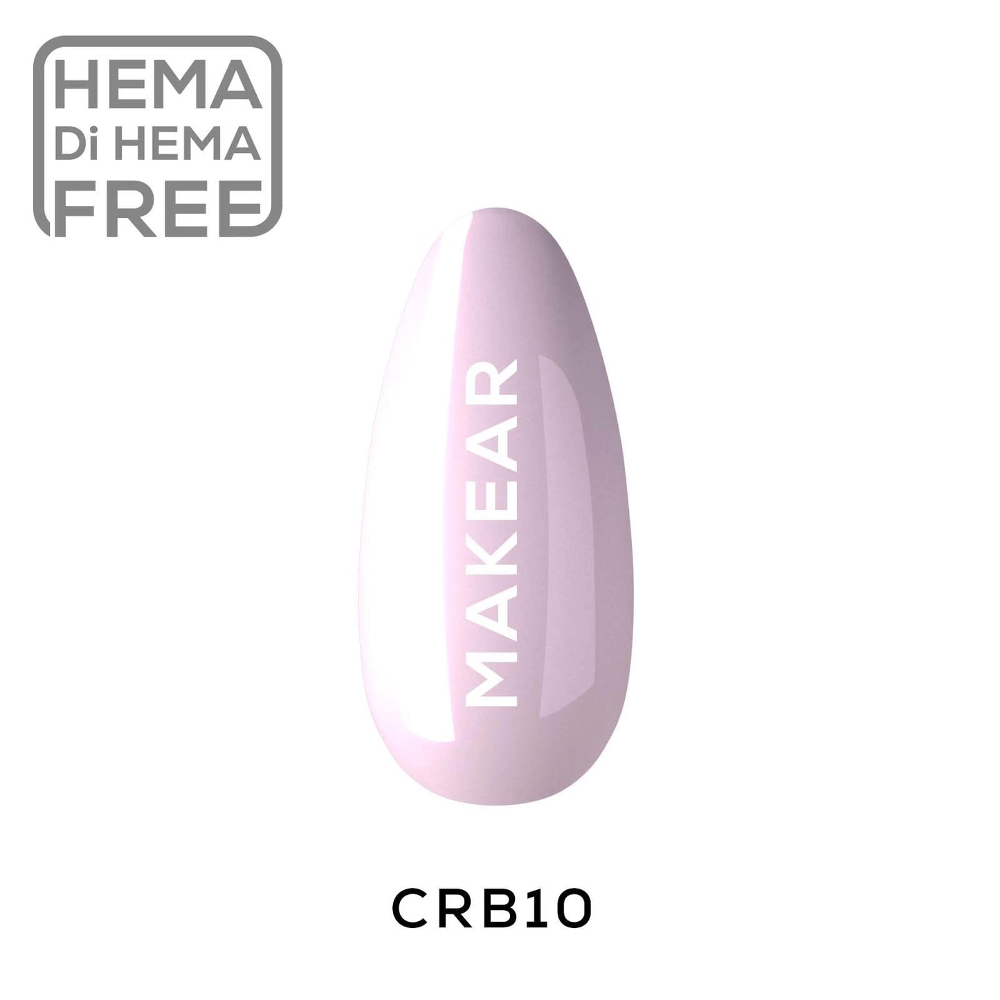 Rubber Base Color CRB10 Light Pink