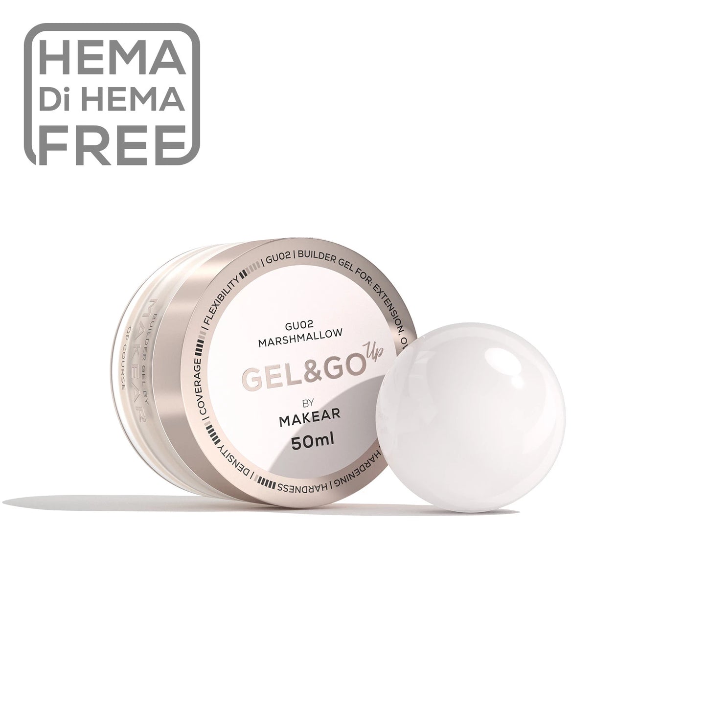 Gel & Go Up GU02 Marshmallow
