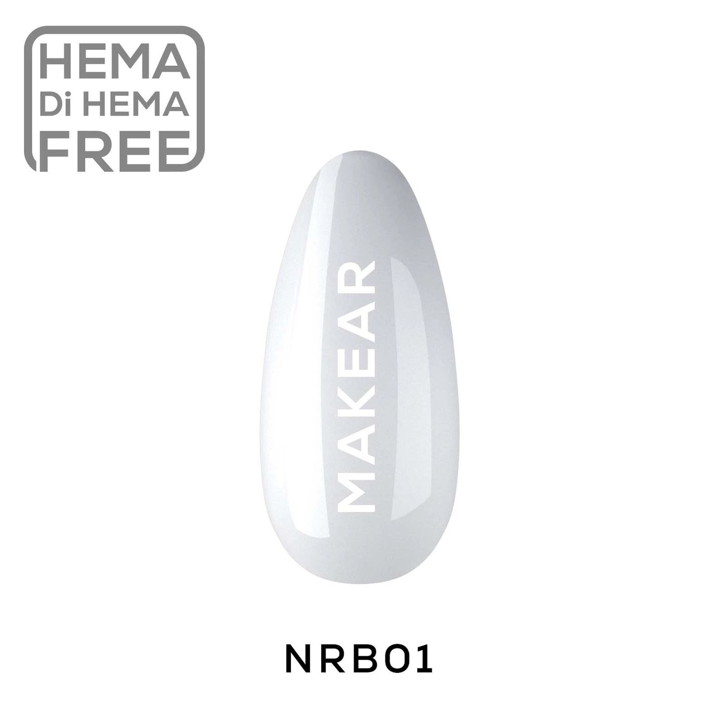 Rubber Base Nude NRB01 White