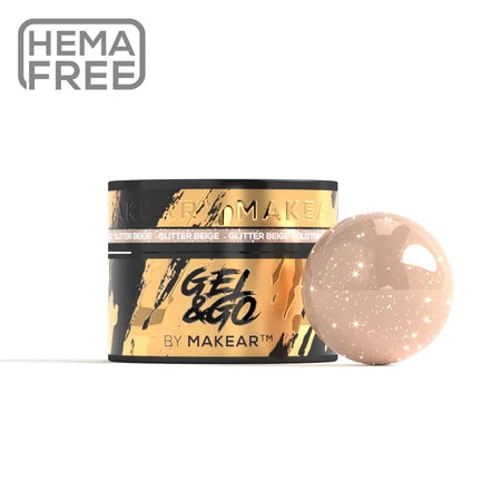 Gel&Go Glitter GG25 Beige 50ml