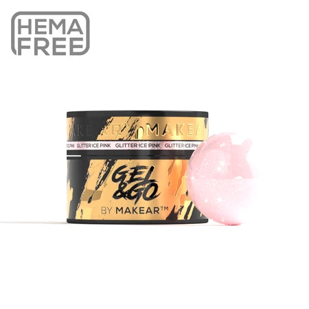 Gel&Go Glitter GG21 Ice Pink 50ml