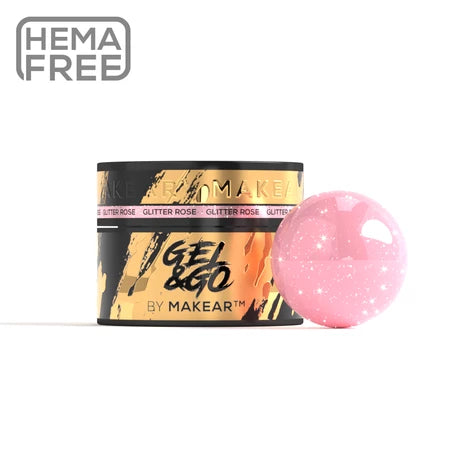 Gel&Go Glitter GG23 Rose 50ml