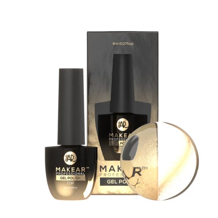 Top Coat Cat Eye Gold No Wipe