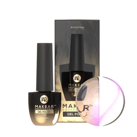 Top Coat Cat Eye Pink No Wipe