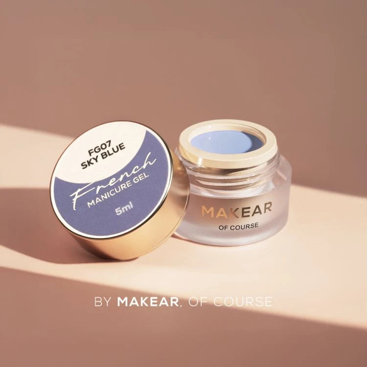 French Manucure Gel FG07 Sky blue