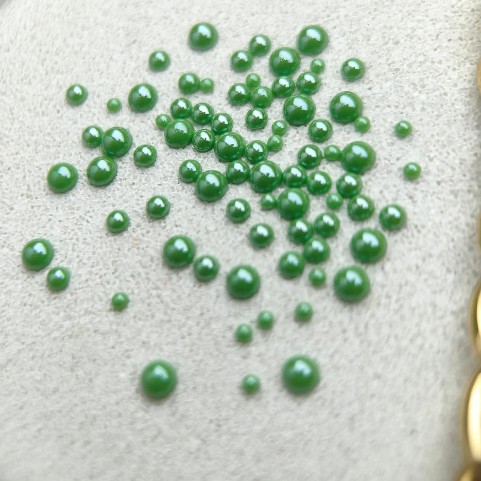 Demi-perles Green