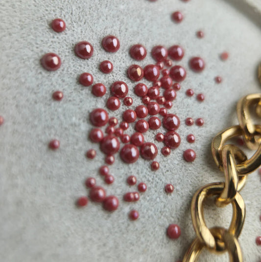 Demi-perles Light Red