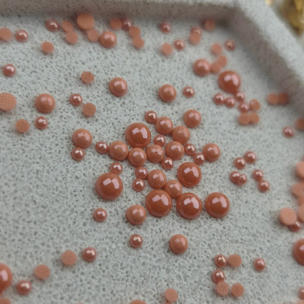 Demi-perles Orange