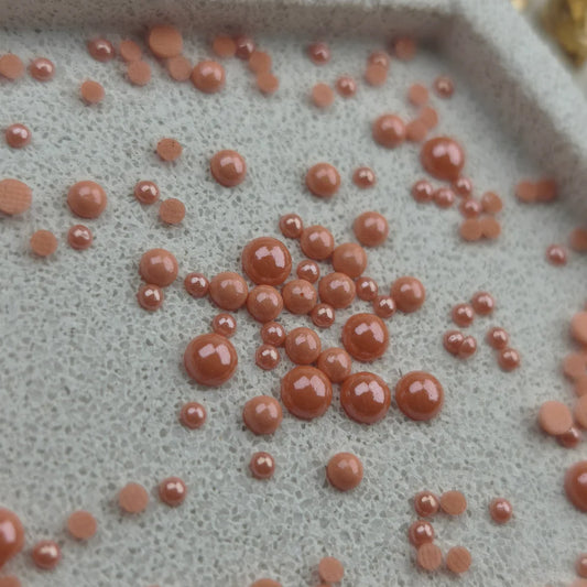 Demi-perles Orange
