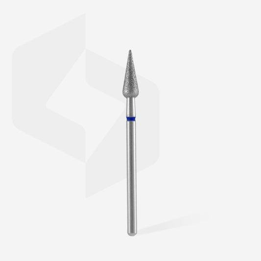 Foret diamanté « tulipe », bleu, diamètre tête 4 mm, partie active 12 mm