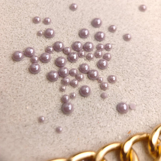 Demi-Perles Violet Poudré